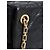 Chanel Borsa Accordion flap retro in pelle di agnello nera 2011 con catena - vista 6