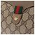 Borsa a tracolla GUCCI GG Supreme Web Sherry Line PVC Beige 89 02 017 - vista 24