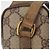 Borsa a tracolla GUCCI GG Supreme Web Sherry Line PVC Beige 89 02 017 - vista 5