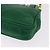 Borsa a tracolla CHANEL Matelasse con catena in pelle d'agnello verde e CC dorato - vista 19