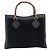 Borsa a mano GUCCI Bamboo Camoscio Nero Tono Oro 002 2853 0260 0 - vista 13