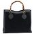 Borsa a mano GUCCI Bamboo Camoscio Nero Tono Oro 002 2853 0260 0 - vista 2