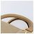 LOEWE Amazona 28 Bolsa de mão em couro dourado - vista 15