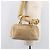 LOEWE Amazona 28 Bolsa de mão em couro dourado - vista 28