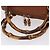 GUCCI Bamboo Hand Bag Leather 2way Brown Gold 000 1274 0290 - vista 8