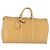 LOUIS VUITTON Epi Keepall 50 Boston Bag Beige M42941 LV