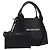 Borsa a mano BALENCIAGA Cabas XS Canvas 2way Black Silver 390346