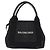 Borsa a mano BALENCIAGA Cabas XS Canvas 2way Black Silver 390346 - vista 13