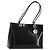 Borsa Tote Christian Dior Pelle verniciata Black Silver