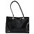 Borsa Tote Christian Dior Pelle verniciata Black Silver - vista 2