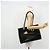 Borsa Tote Christian Dior Pelle verniciata Black Silver - vista 22