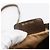 Borsa GUCCI GG Supreme Web Sherry Line PVC Beige Oro 56 02 004 - vista 12