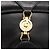 Borsa a tracolla GUCCI Web Sherry Line Jackie in pelle nera, oro e rosso - vista 17
