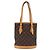 LOUIS VUITTON Borsa a tracolla Monogram Bucket PM M42238 LV - vista 13