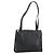 Borsa Tote LOEWE in pelle nera e oro - vista 24