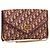 Borsa a tracolla con catena Christian Dior Trotter Canvas Rosso Oro - vista 21