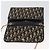 Borsa a tracolla con catena Christian Dior Trotter Canvas Navy Gold - vista 10
