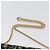 Borsa a tracolla con catena Christian Dior Trotter Canvas Navy Gold - vista 8