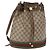 Borsa GUCCI GG Supreme Web Sherry Line PVC Beige Gold 164 02 085