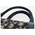 Borsa Boston Christian Dior Trotter Canvas Navy Silver - vista 14