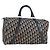 Borsa Boston Christian Dior Trotter Canvas Navy Silver - vista 23