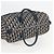 Borsa Boston Christian Dior Trotter Canvas Navy Silver - vista 7