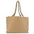 CHANEL COCO Mark Chain Tote Bag aus Lammleder Beige Gold CC