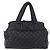 Cocoon Bolso de mano CHANEL Nylon Negro Plata CC - vista 13