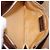 Borsa a spalla FENDI Harako Leather Beige Silver - vista 11