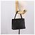 Borsa Tote Standard CHANEL Pelle Caviar Nero Oro CC - vista 25