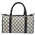 Borsa Boston GUCCI GG Supreme Sherry Line PVC Navy Gold Red 111 02 006 - vista 2