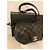 Chanel Borsa a Tracolla Uniform in Pelle Matelassé Nera - vista 5