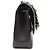 Borsa a tracolla Chanel A01112 in pelle caviar nera matelassé - vista 4