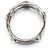 Autre Marque Anello Tiffany & Co. Elsa Peretti Platinum 950 Double Wire con 5 diamanti - vista 4