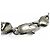 Autre Marque Bracciale a catena Figaro Vintage Tiffany - vista 4