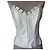 Thierry Mugler Mugler Light Blue Leather Corset Top