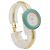 Relógio de pulso a quartzo para mulher Gucci Modelo 100-L - vista 4