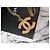 Colar Chanel CC 12A XL Logo Matte Tom Dourado - vista 10
