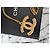 Colar Chanel CC 12A XL Logo Matte Tom Dourado - vista 3