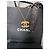 Colar Chanel CC 12A XL Logo Matte Tom Dourado - vista 4