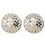 Chanel Coco Mark Vintage Runde Clip-Ohrringe