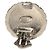 Chanel Coco Mark Vintage Runde Clip-Ohrringe - Ansicht 3