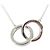 Autre Marque Colar Tiffany & Co. 925 1837 Interlocking Circle