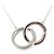 Autre Marque Colar Tiffany & Co. 925 1837 Interlocking Circle - vista 2