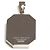 Pendente Harry Winston HW Charm in oro bianco 18K e diamanti neri - vista 2