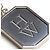 Pendente Harry Winston HW Charm in oro bianco 18K e diamanti neri - vista 4