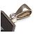 Pendente Harry Winston HW Charm in oro bianco 18K e diamanti neri - vista 5