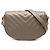 Autre Marque Borsa a tracolla in pelle grigia Saint Laurent