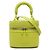 Borsa a mano Gucci Bamboo in pelle verde chiaro
