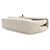 Chanel White Mini Quilted Glazed Calfskin Pearl Side Flap - vista 11